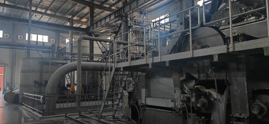 新月型卫生纸机