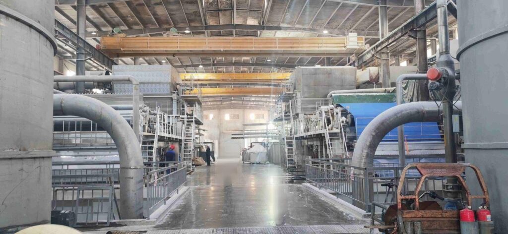 新月型卫生纸机