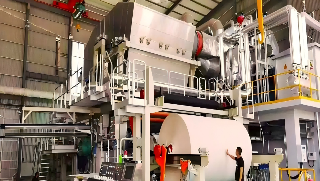 新月型卫生纸机